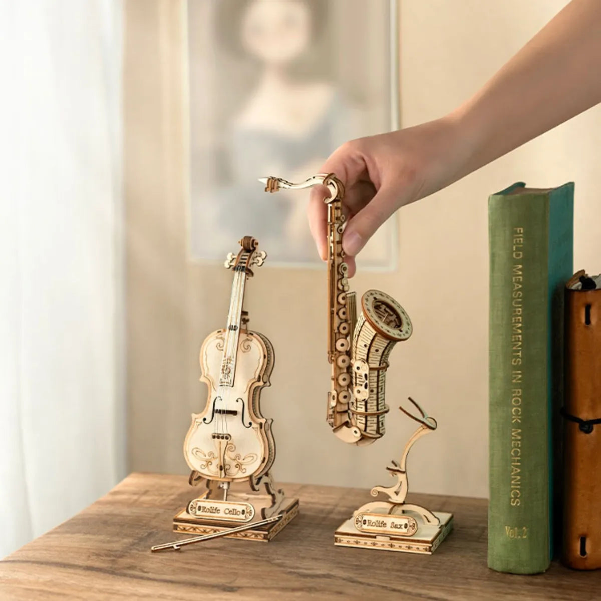 Saxophone 3D Wooden Puzzle