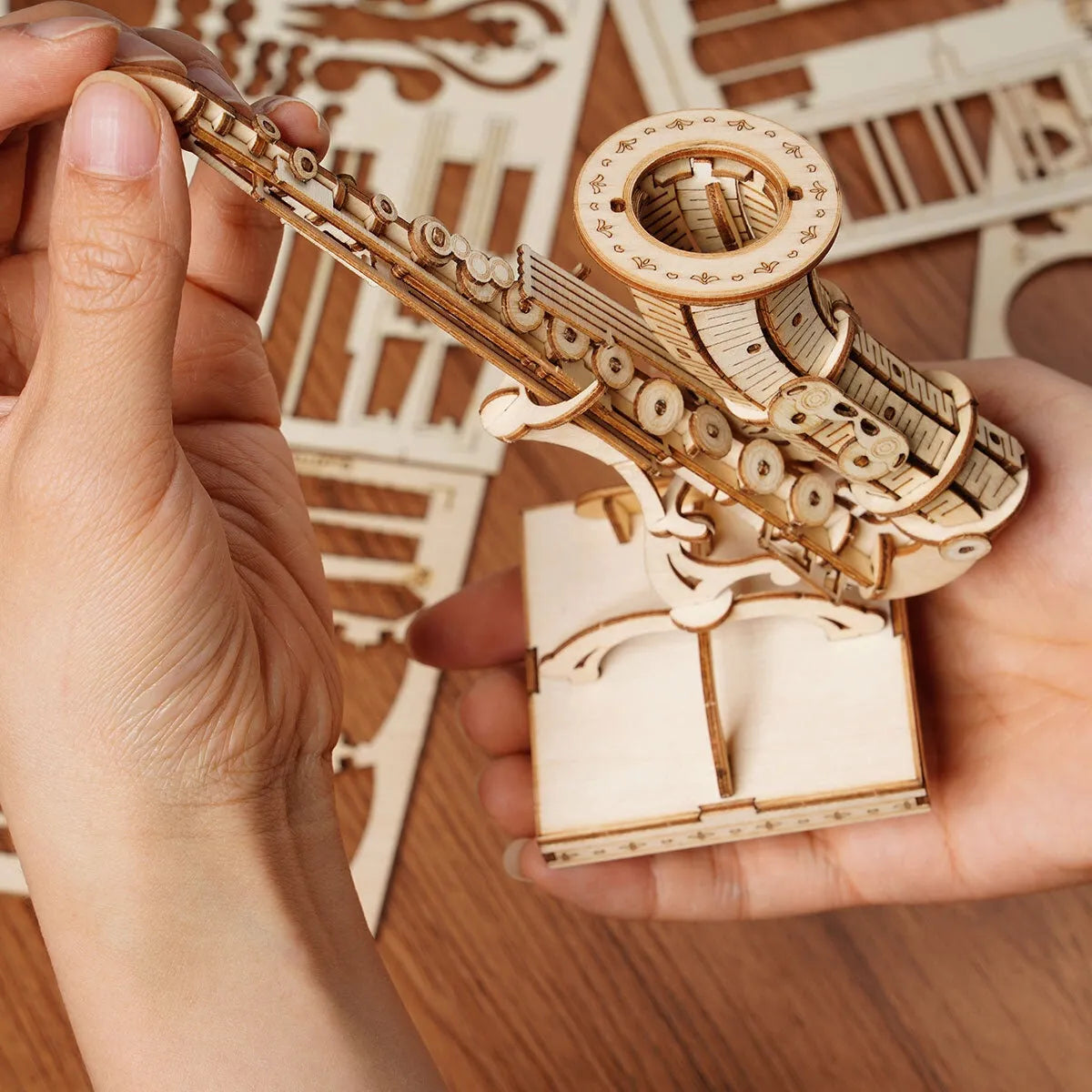 Saxophone 3D Wooden Puzzle