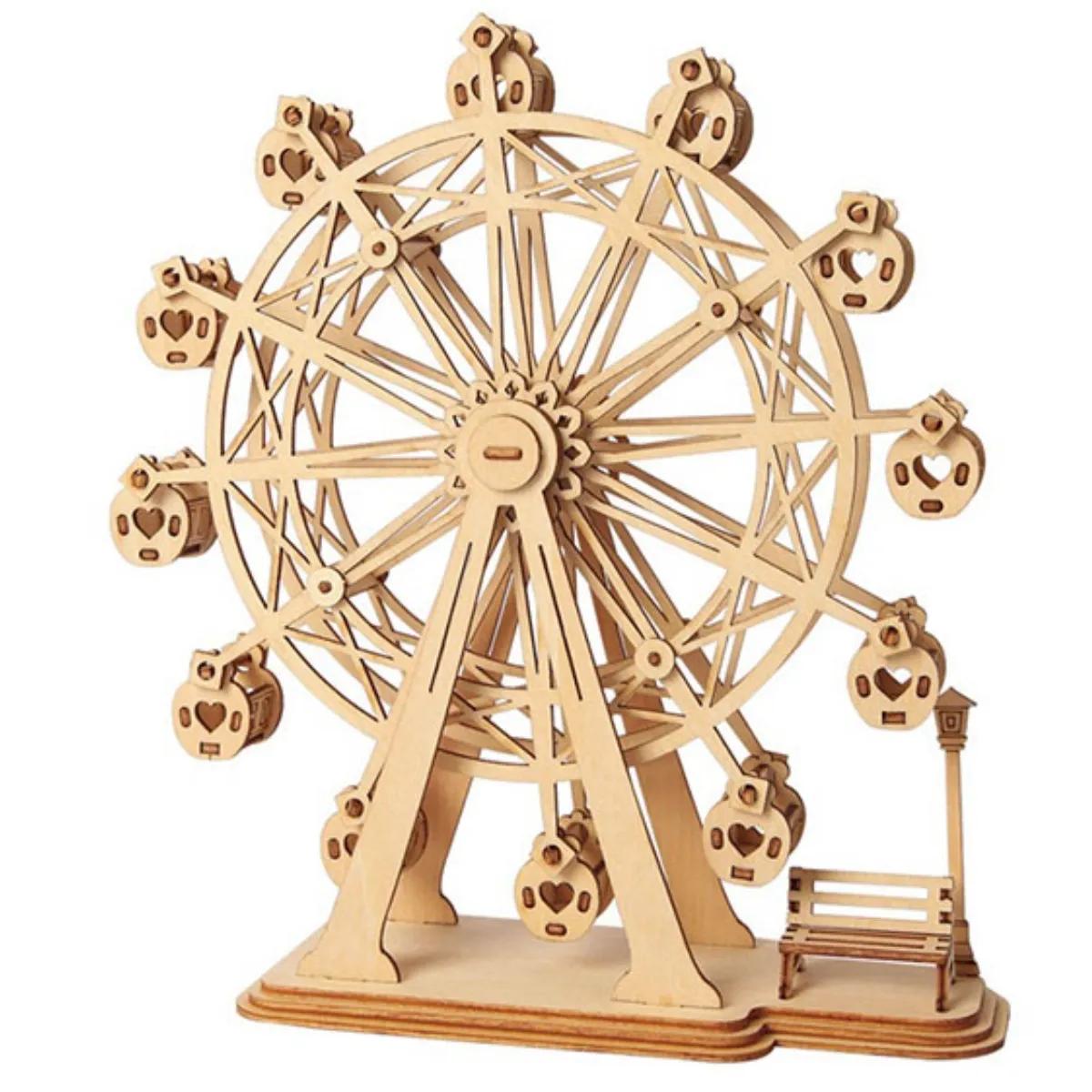 Ferris Wheel 3D Wooden Puzzle