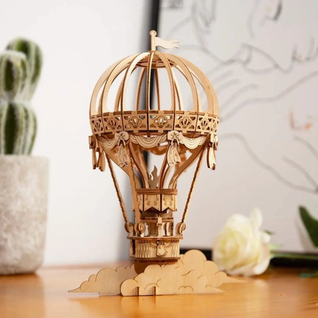 Hot Air Balloon 3D Wooden Puzzle