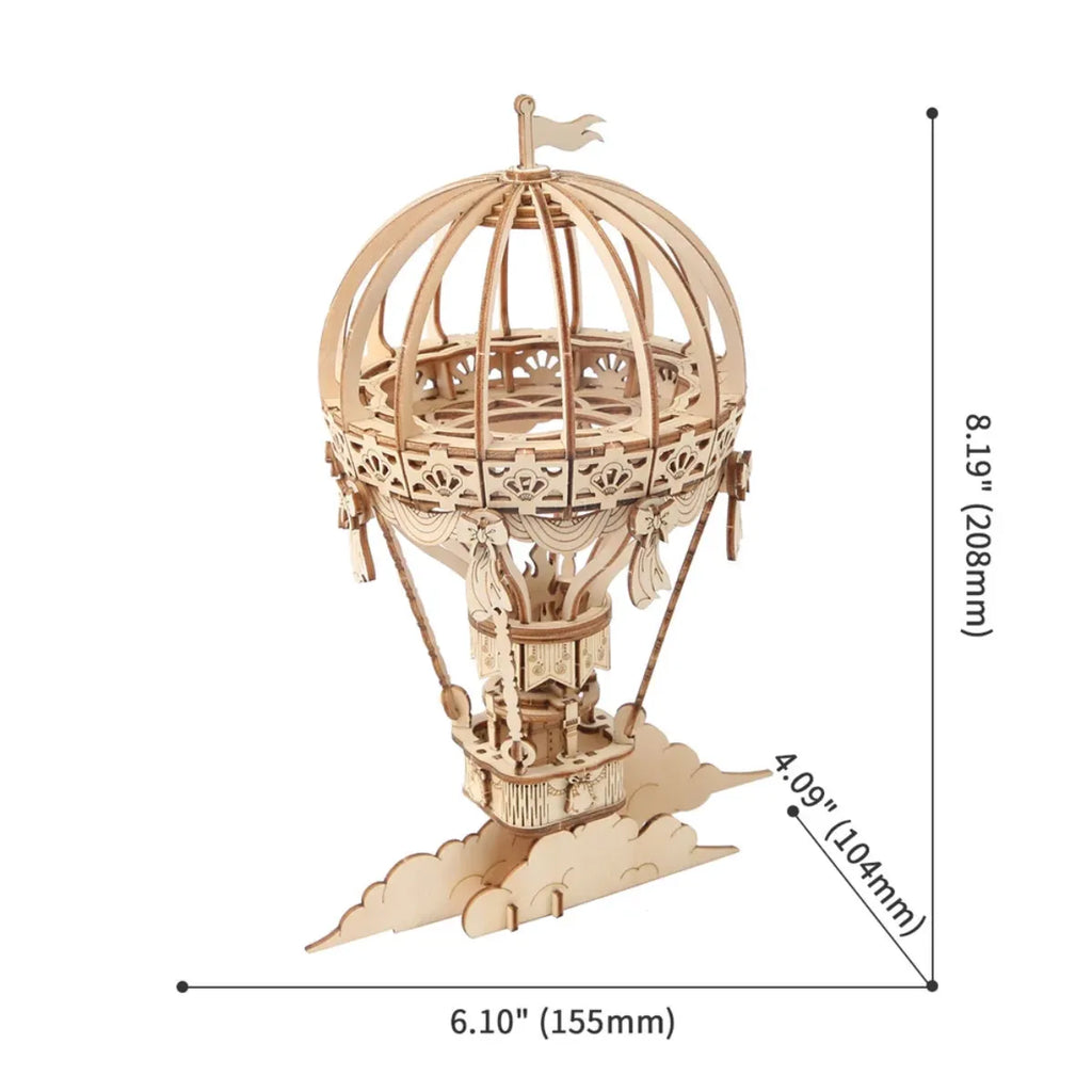 Hot Air Balloon 3D Wooden Puzzle