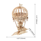 Hot Air Balloon 3D Wooden Puzzle