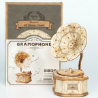 Gramophone 3D Wooden Puzzle