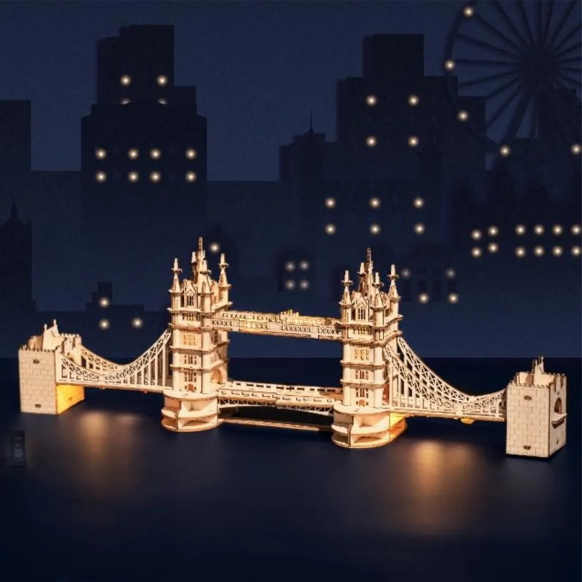 Tower Bridge 3D Wooden Puzzle