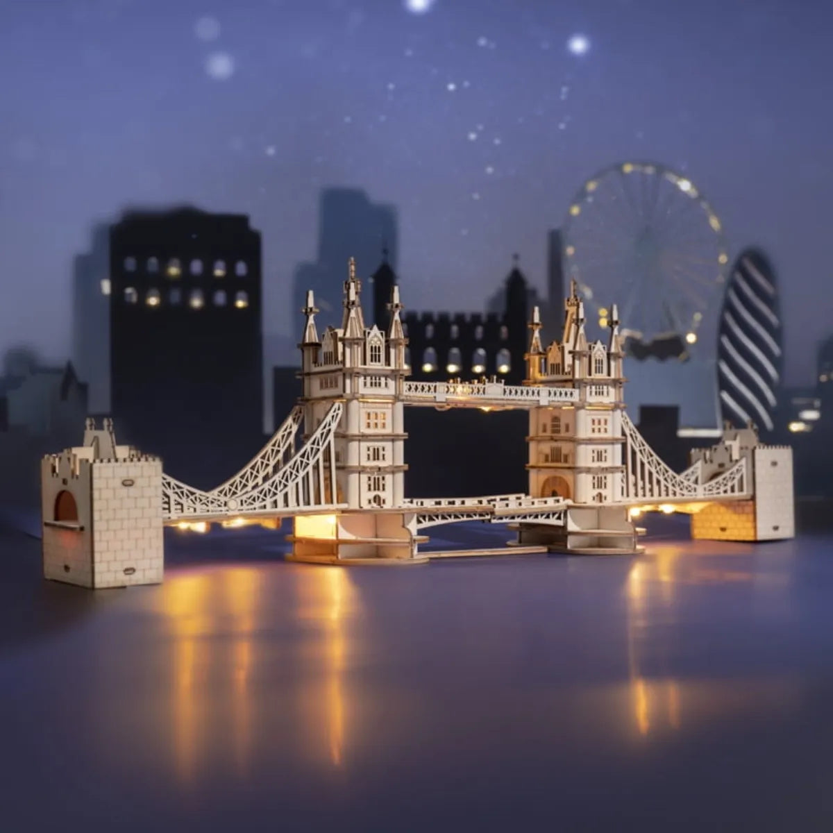 Tower Bridge 3D Wooden Puzzle