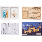 Tower Bridge 3D Wooden Puzzle
