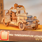 Vintage Car 3D Wooden Puzzle