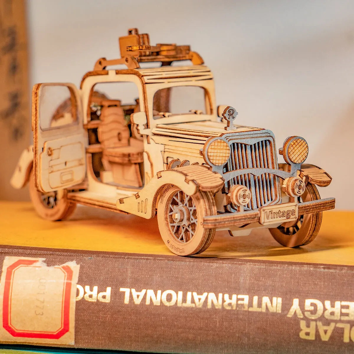 Vintage Car 3D Wooden Puzzle