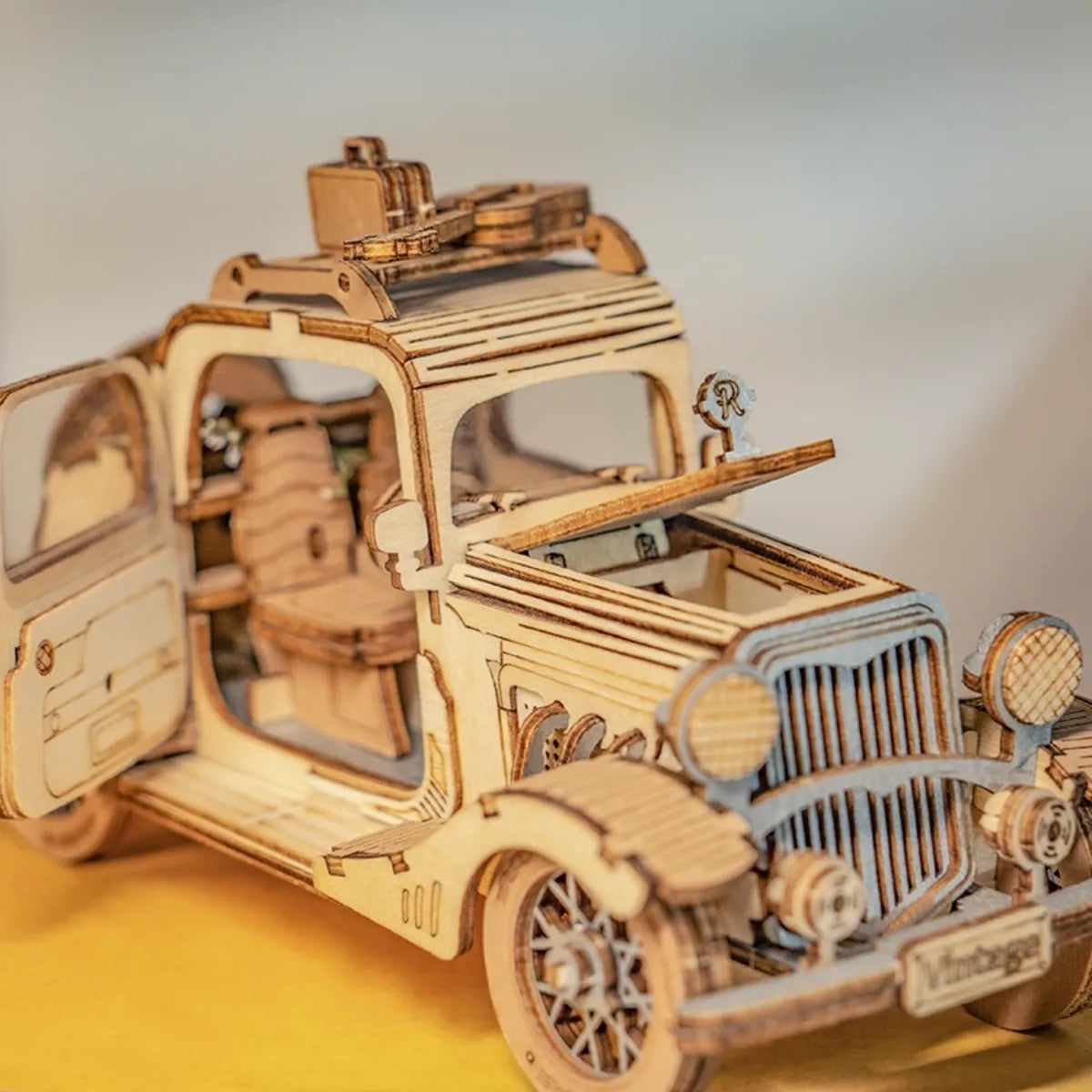 Vintage Car 3D Wooden Puzzle