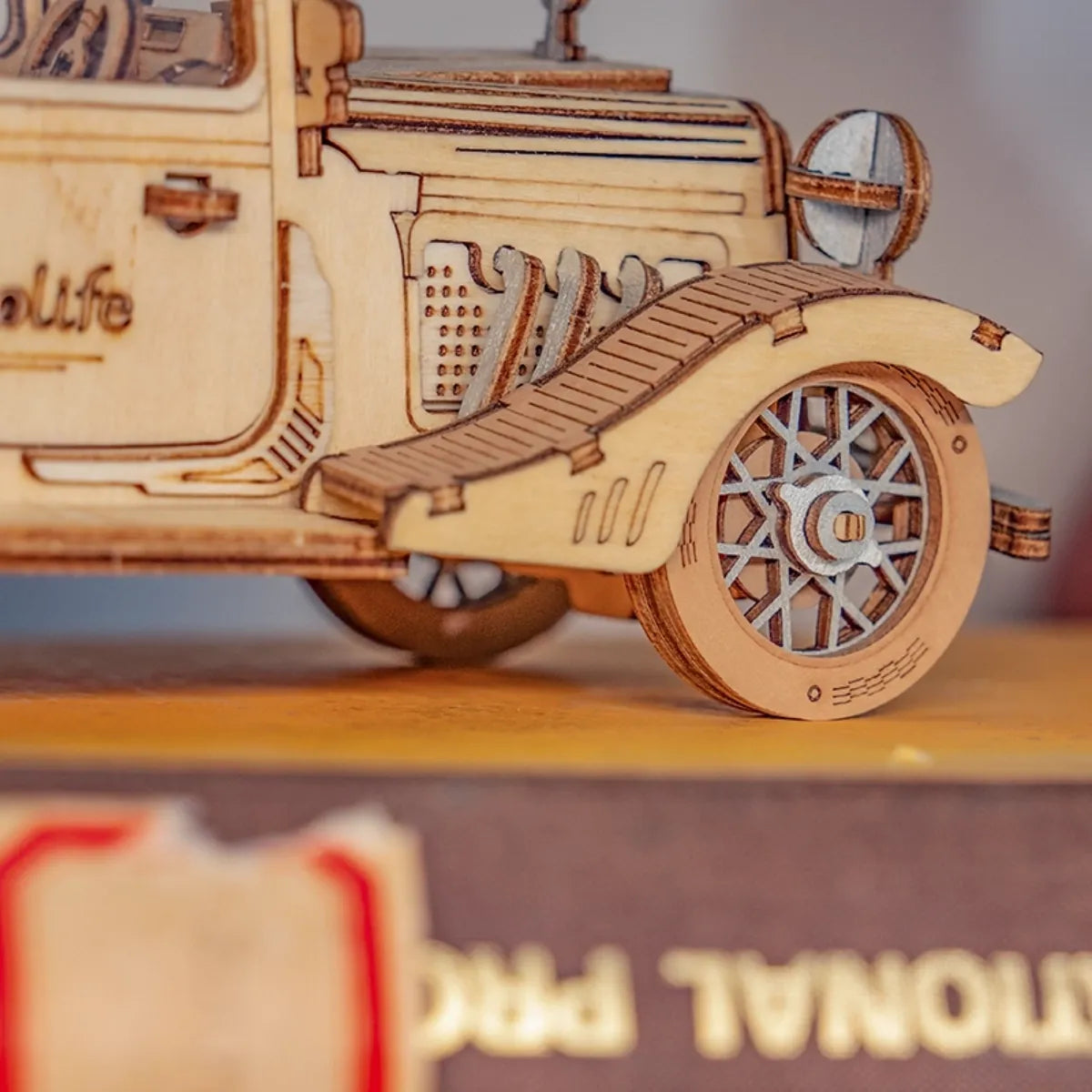 Vintage Car 3D Wooden Puzzle