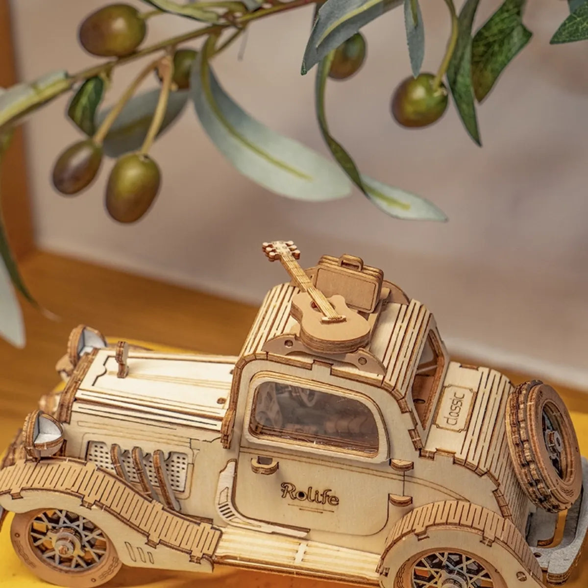 Vintage Car 3D Wooden Puzzle