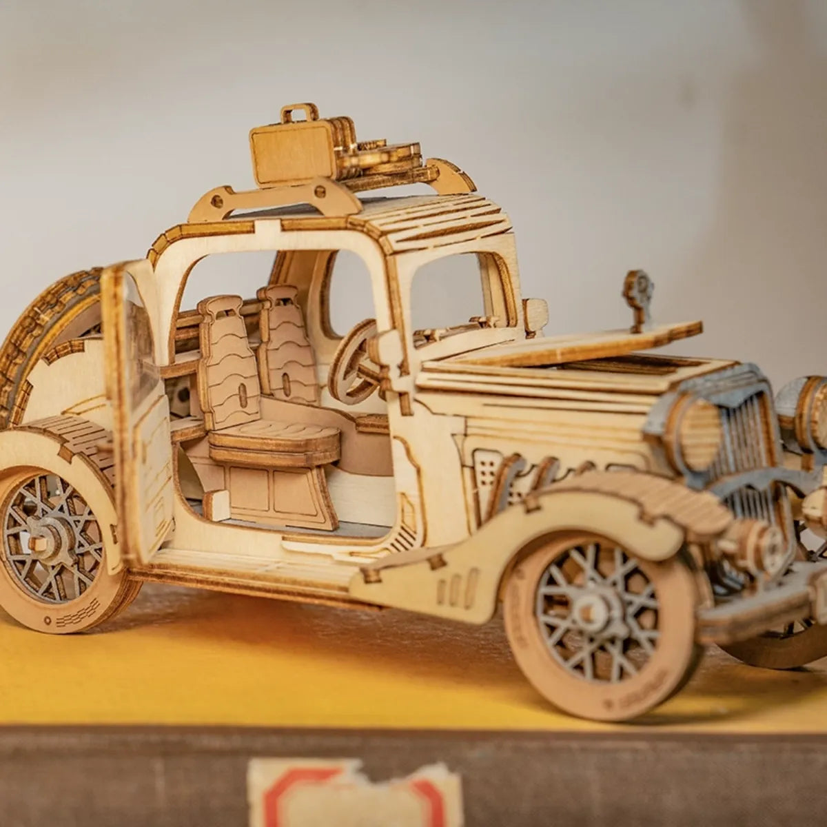 Vintage Car 3D Wooden Puzzle