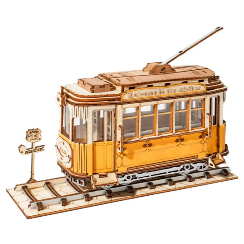 Tramcar 3D Wooden Puzzle