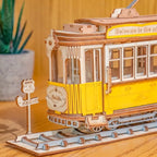 Tramcar 3D Wooden Puzzle