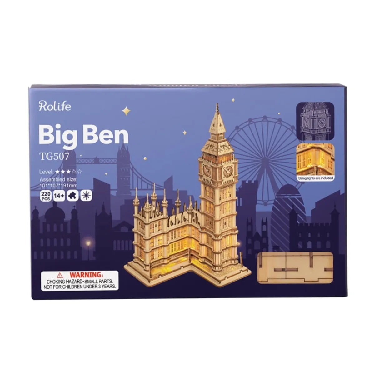 Big Ben 3D Wooden Puzzle