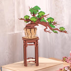 Evergreen Pine Bonsai DIY Wooden 3D Puzzle