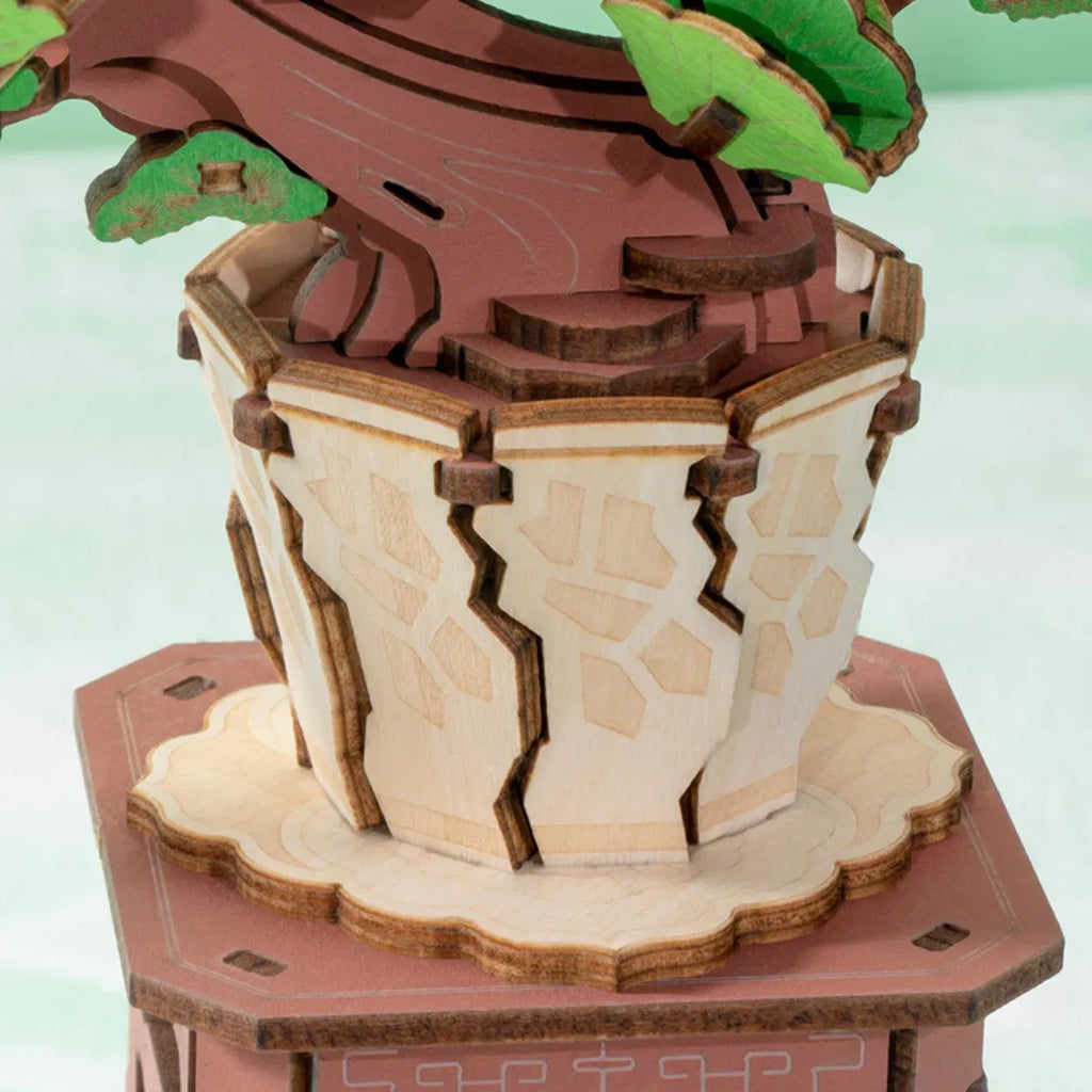 Evergreen Pine Bonsai DIY Wooden 3D Puzzle