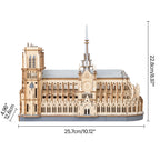 Paris Cathedral 3D Wooden Puzzle