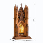 Twin-Tower Cathedral 3D Wooden Puzzle