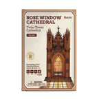 Twin-Tower Cathedral 3D Wooden Puzzle