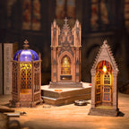 Twin-Tower Cathedral 3D Wooden Puzzle