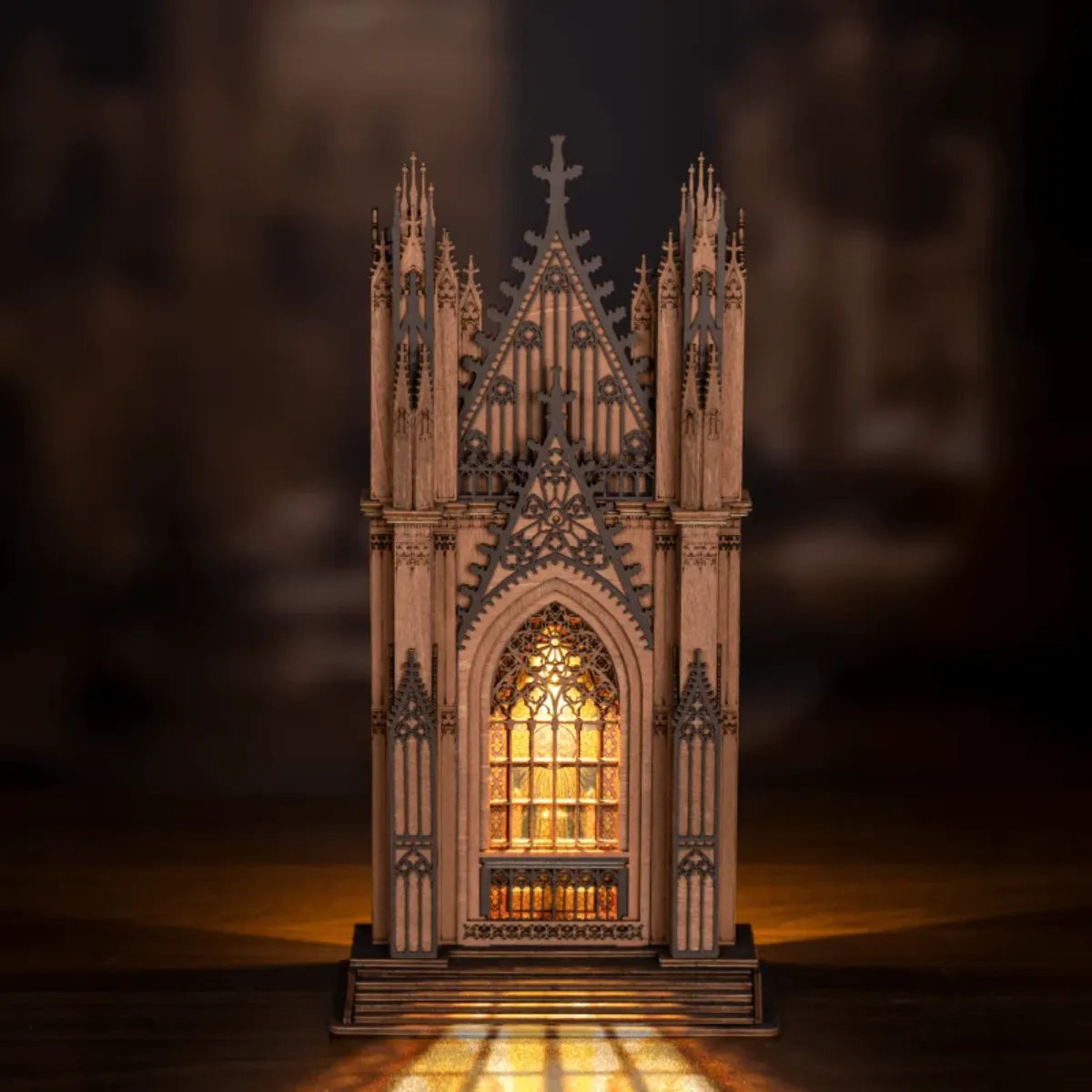 Twin-Tower Cathedral 3D Wooden Puzzle