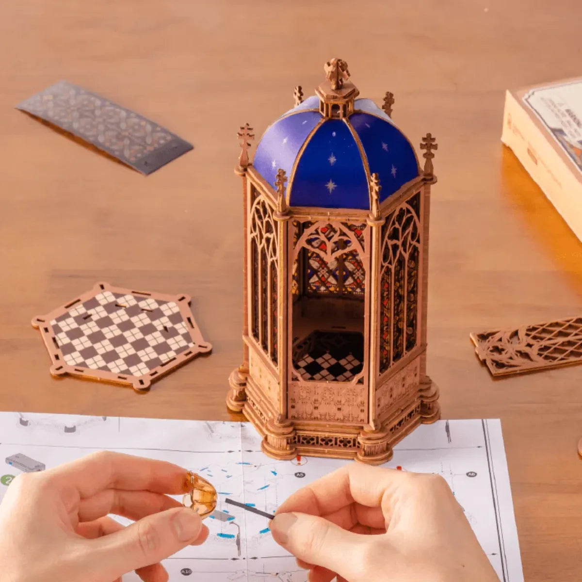 Starry Dome Cathedral 3D Wooden Puzzle