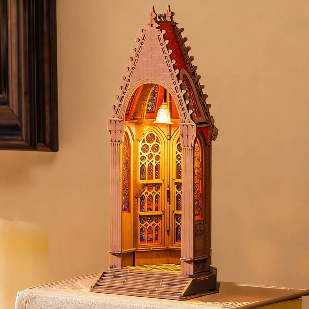 Geometric Cathedral 3D Wooden Puzzle