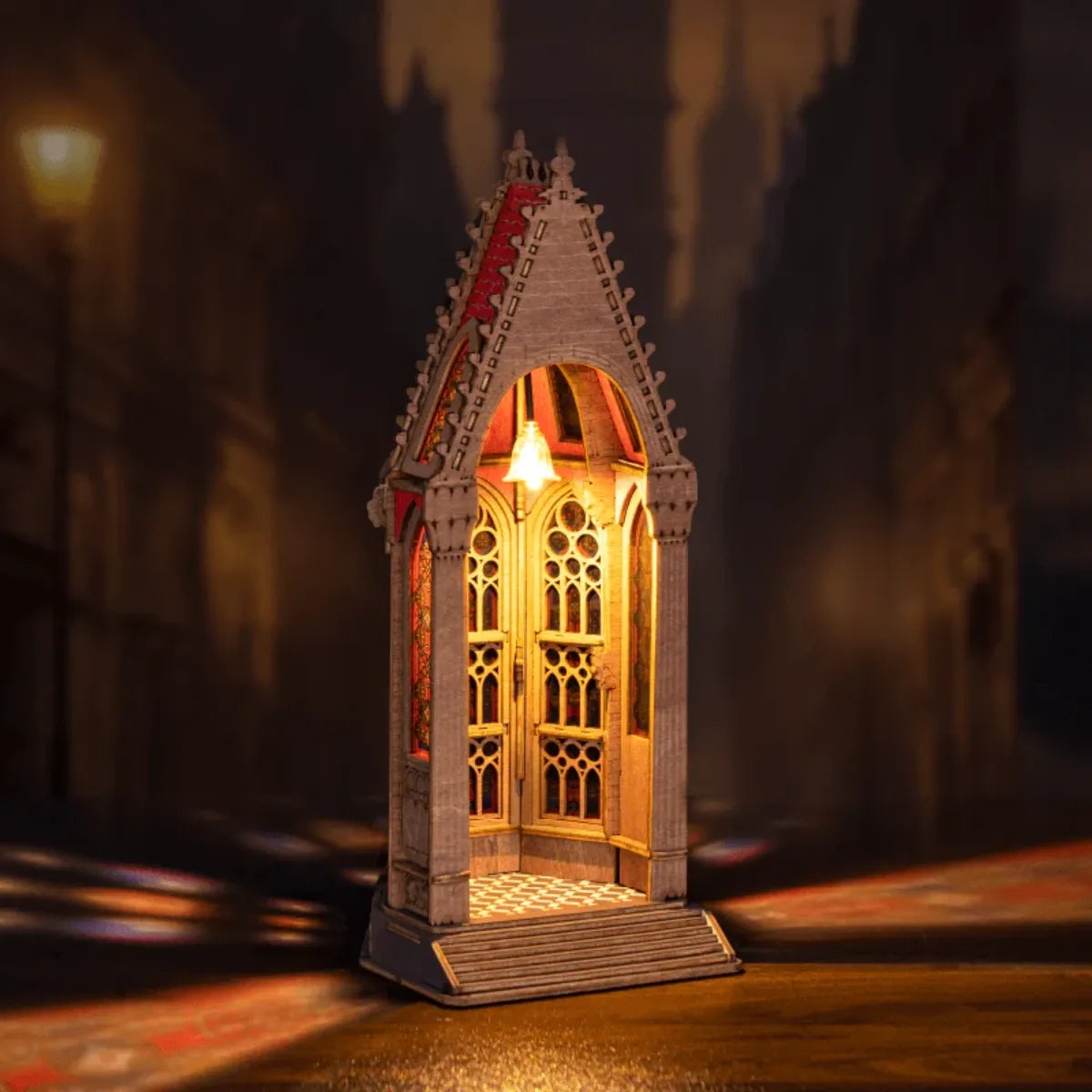 Geometric Cathedral 3D Wooden Puzzle