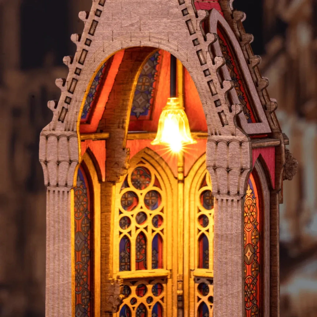 Geometric Cathedral 3D Wooden Puzzle