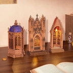 Geometric Cathedral 3D Wooden Puzzle
