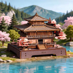 Sakura Pavilion 3D Wooden Puzzle