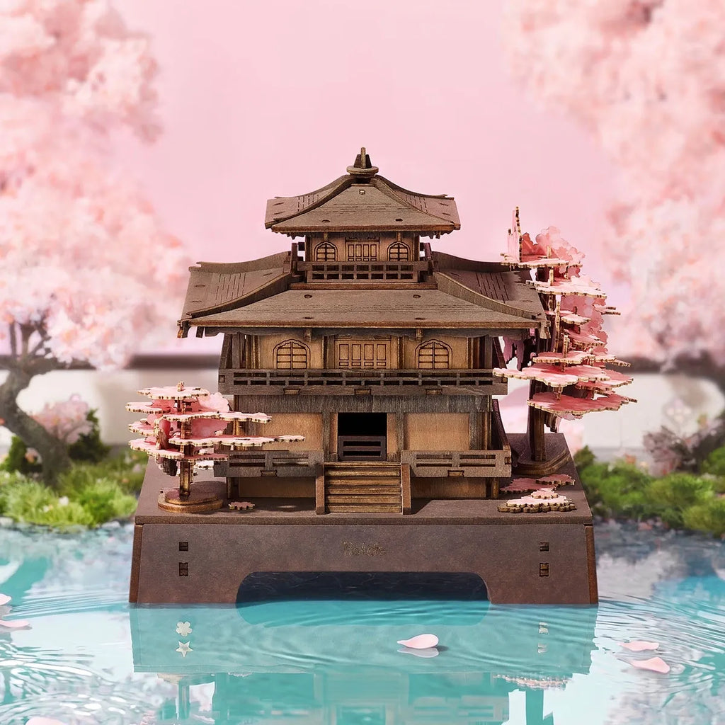 Sakura Pavilion 3D Wooden Puzzle