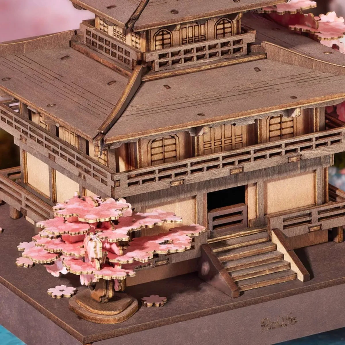 Sakura Pavilion 3D Wooden Puzzle
