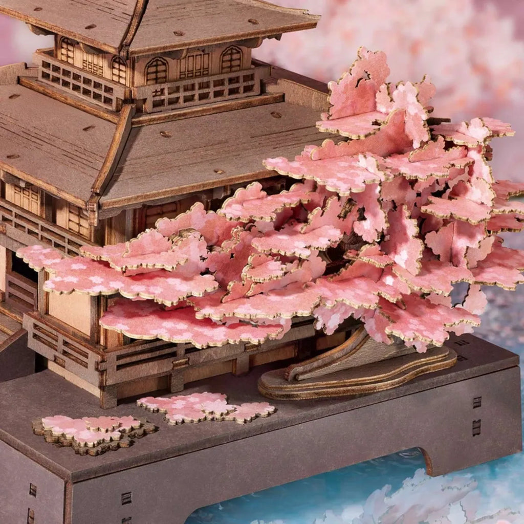 Sakura Pavilion 3D Wooden Puzzle