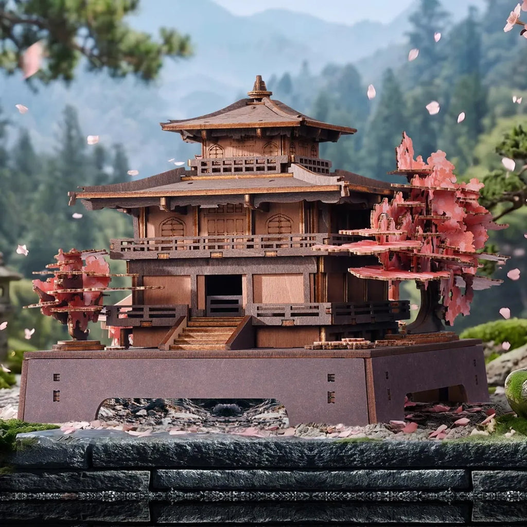 Sakura Pavilion 3D Wooden Puzzle