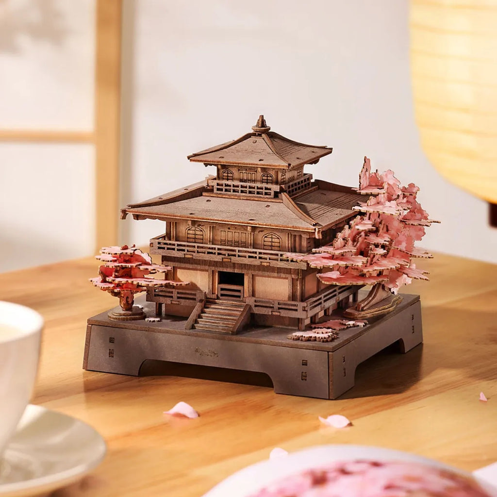 Sakura Pavilion 3D Wooden Puzzle