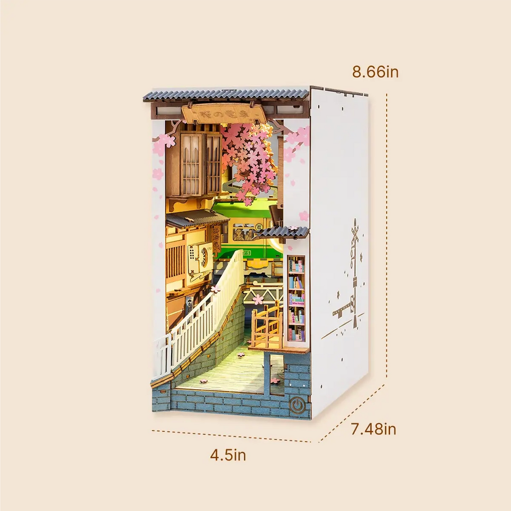 Sakura Densya DIY Book Nook Kit