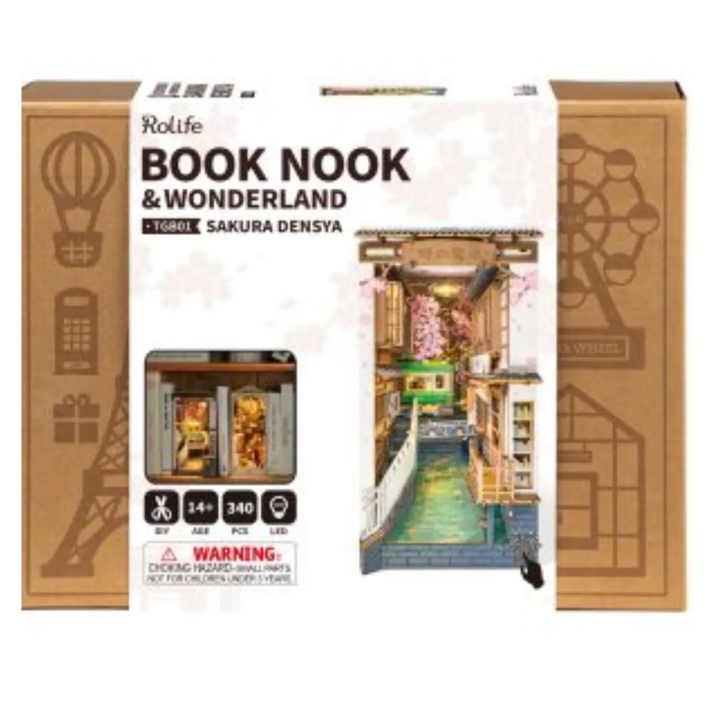 Sakura Densya DIY Book Nook Kit