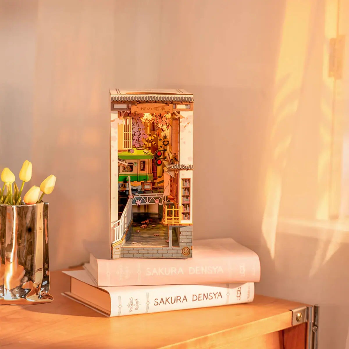 Sakura Densya DIY Book Nook Kit