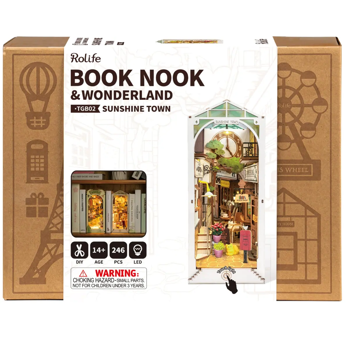 Sunshine Town DIY Book Nook Kit