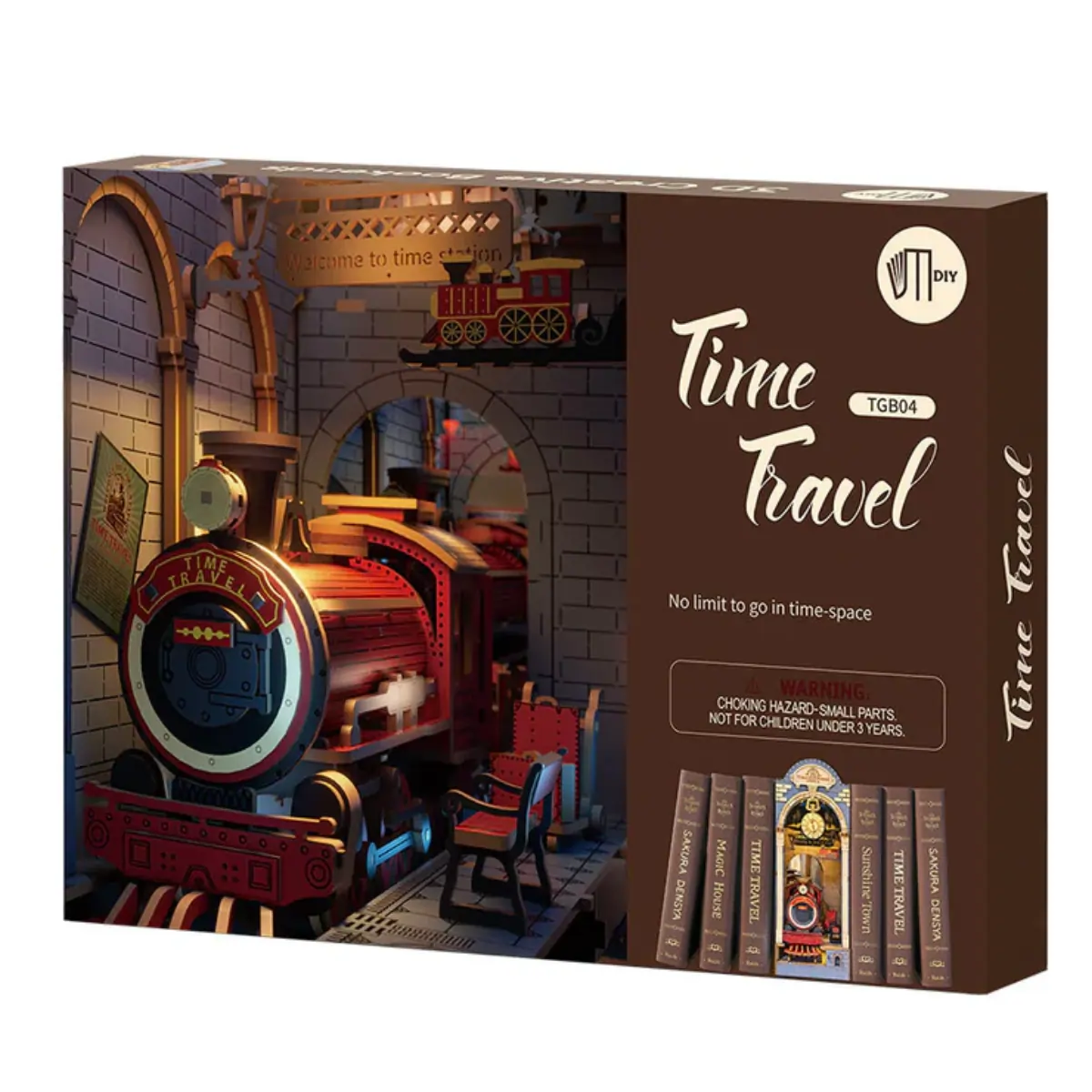 Time Travel DIY Book Nook Kit