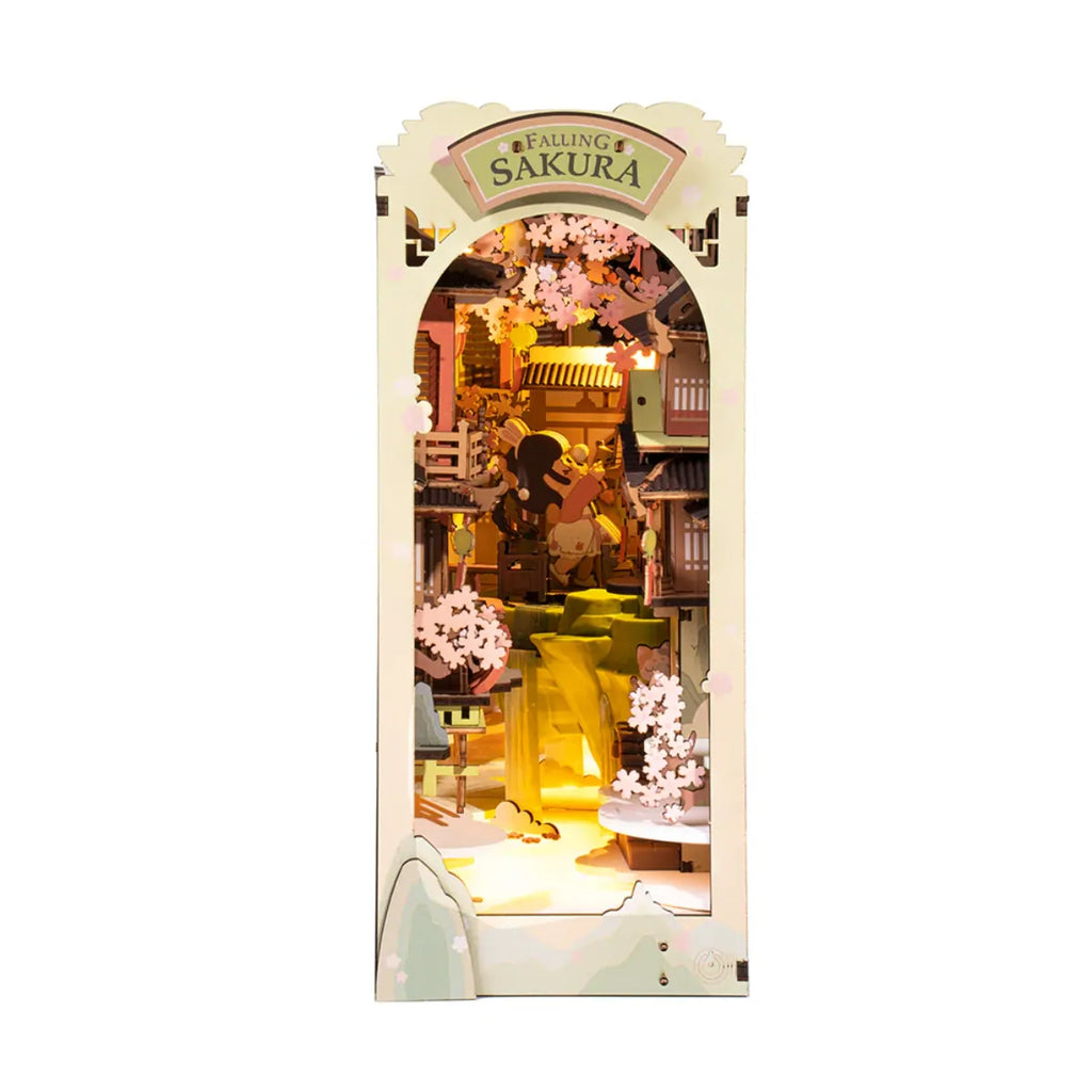 Falling Sakura DIY Book Nook Kit