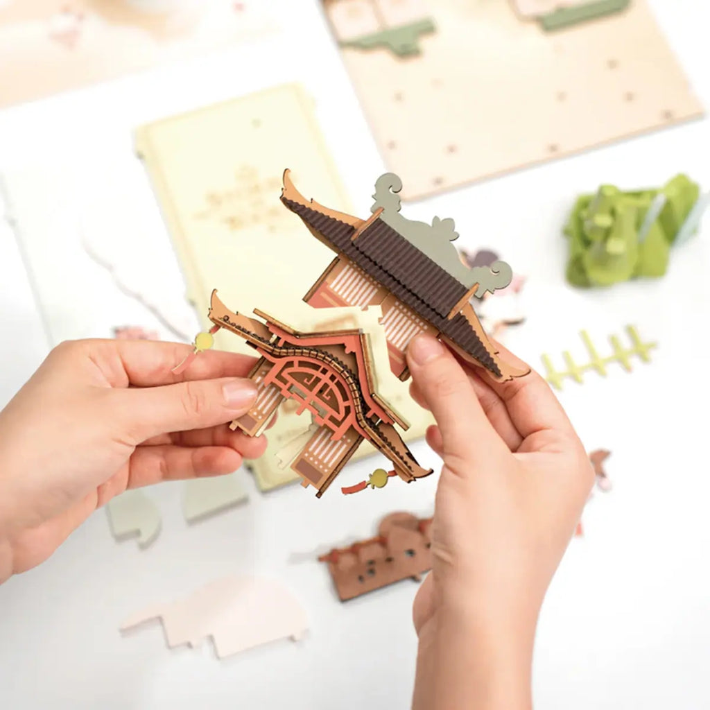 Falling Sakura DIY Book Nook Kit