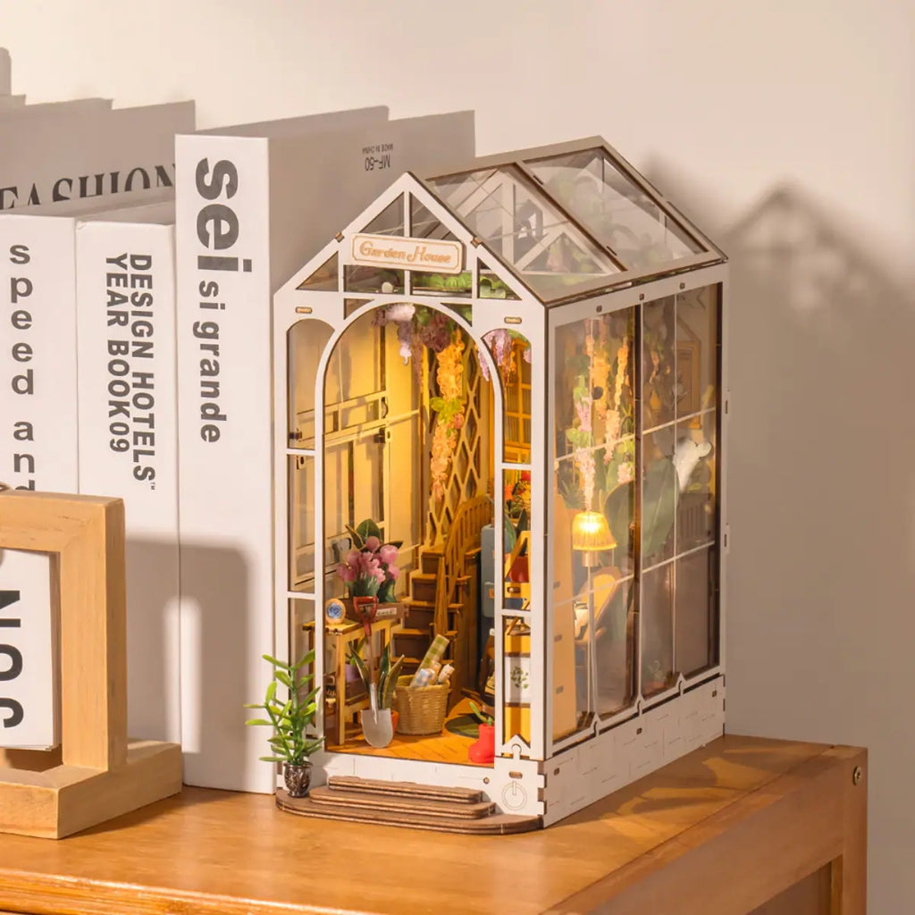 Garden House DIY Book Nook Kit