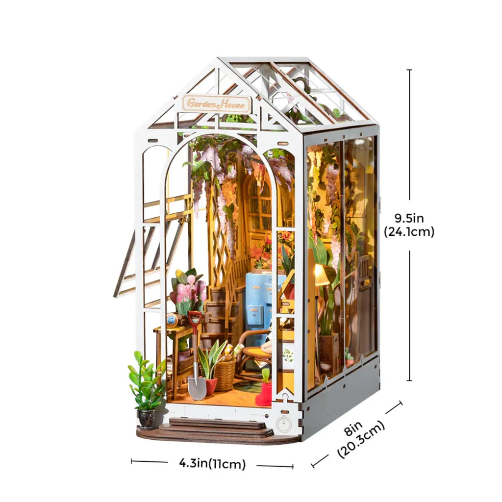 Garden House DIY Book Nook Kit