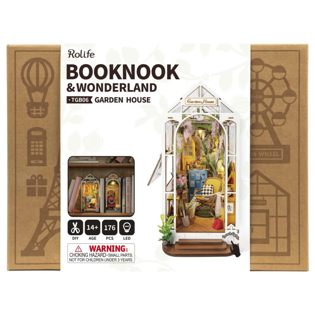 Garden House DIY Book Nook Kit