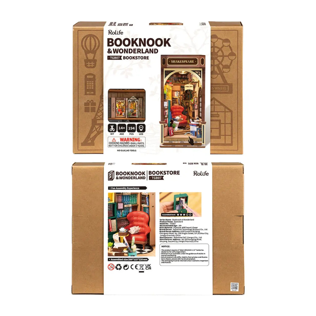 Bookstore DIY Book Nook Kit