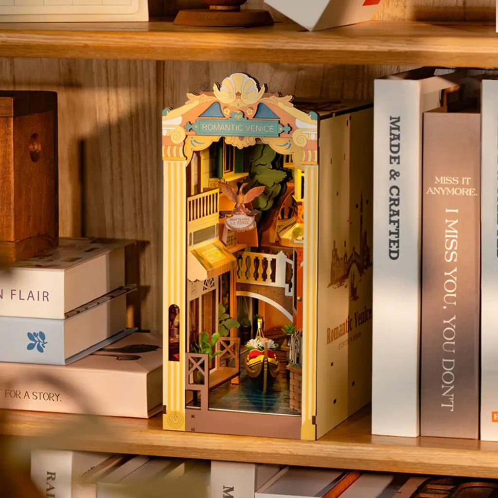 Romantic Venice DIY Book Nook Kit