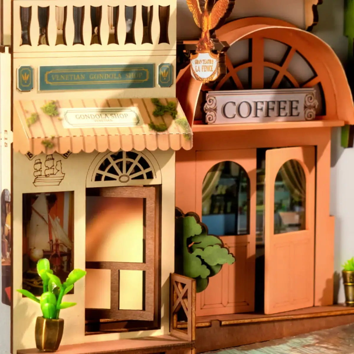 Romantic Venice DIY Book Nook Kit